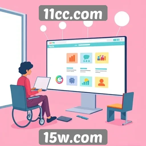 Acessibilidade e usabilidade no 11cc.com